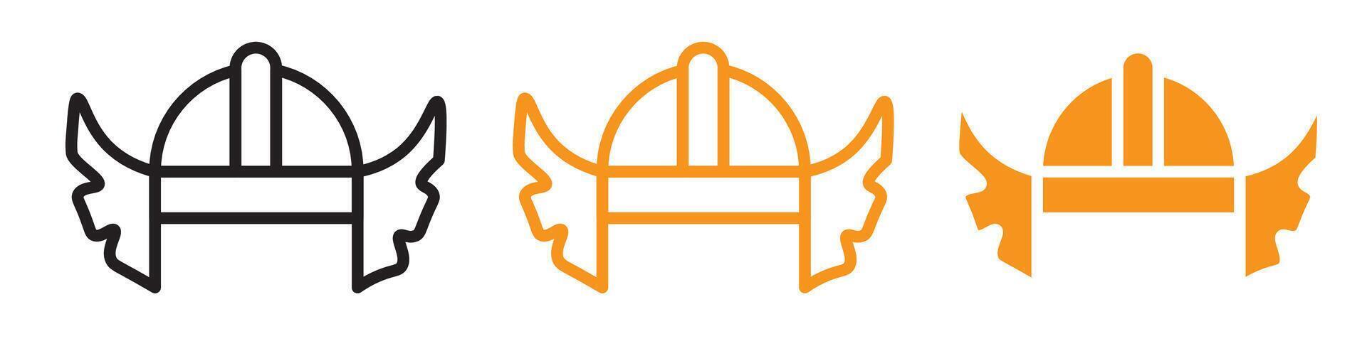 Mythical Valkyrie Icon for Fantasy and Mythology Graphics Perfect for Representing Valkyries in Mythological Contexts vector