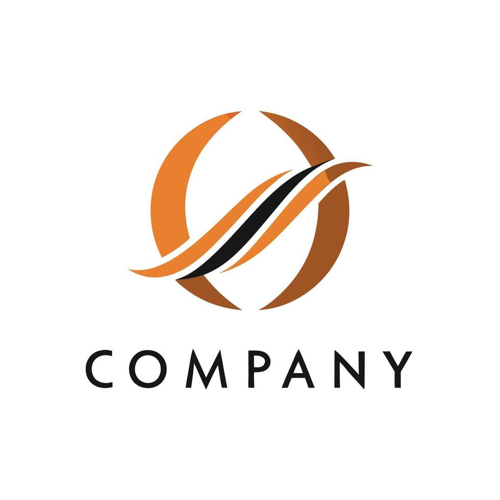 Creative and Elegant Abstract Minimalistic Logo Design for any Brand, Company vector
