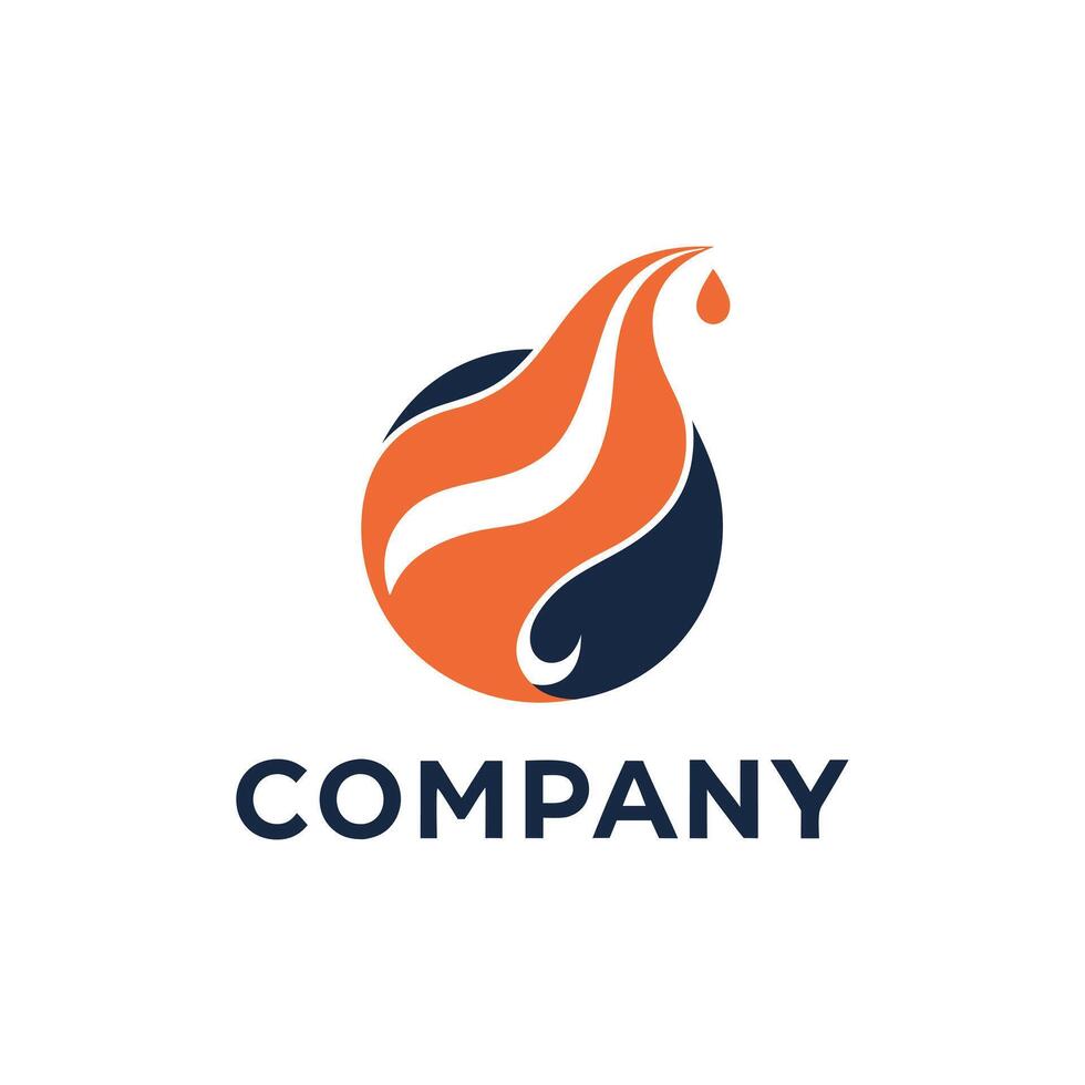 Creative and Elegant Abstract Minimalistic Logo Design for any Brand, Company vector
