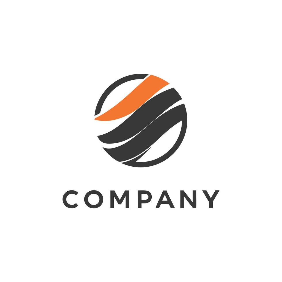 Creative and Elegant Abstract Minimalistic Logo Design for any Brand, Company vector