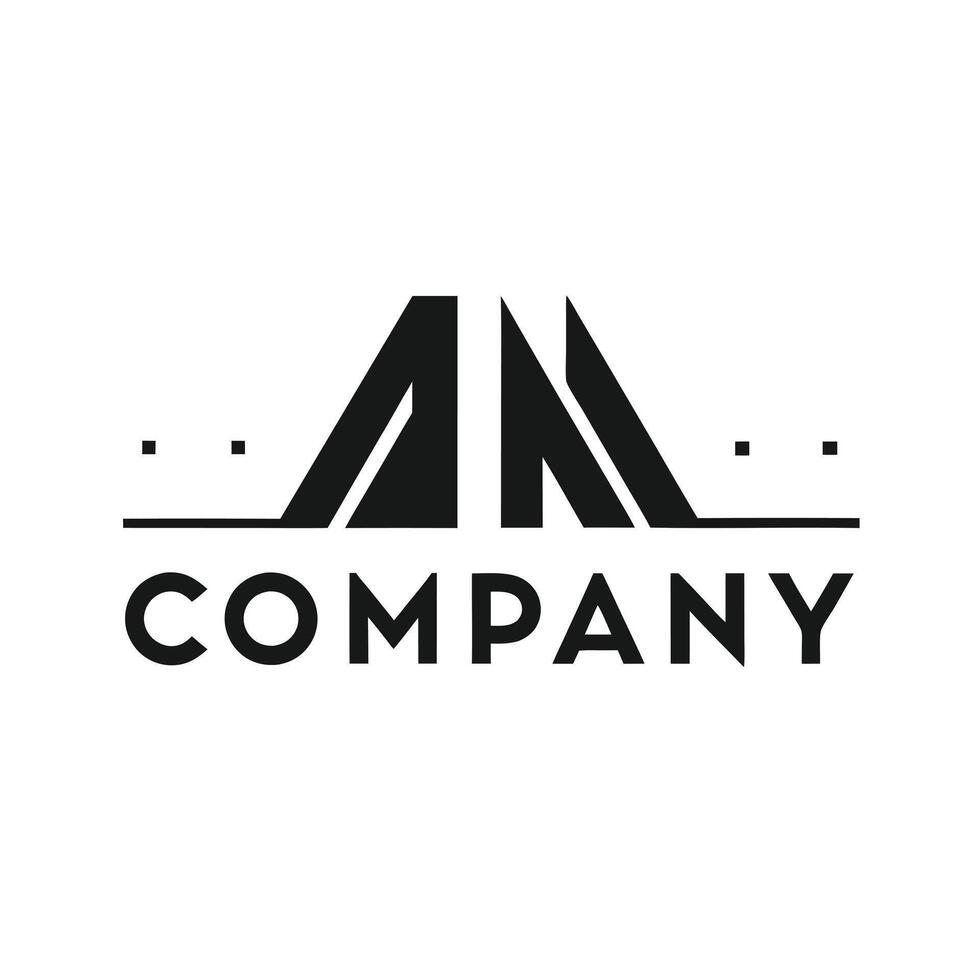 Creative and Elegant Abstract Minimalistic Logo Design for any Brand, Company vector