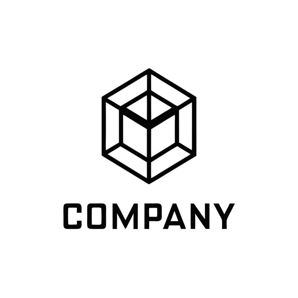 Creative and Elegant Abstract Minimalistic Logo Design for any Brand, Company vector