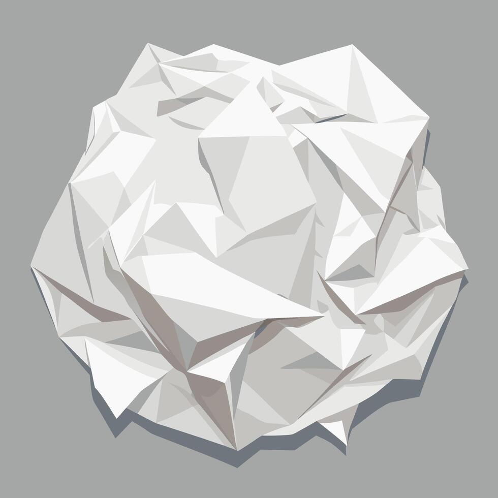 Paper texture background. Crumpled paper texture. Paper type. vector