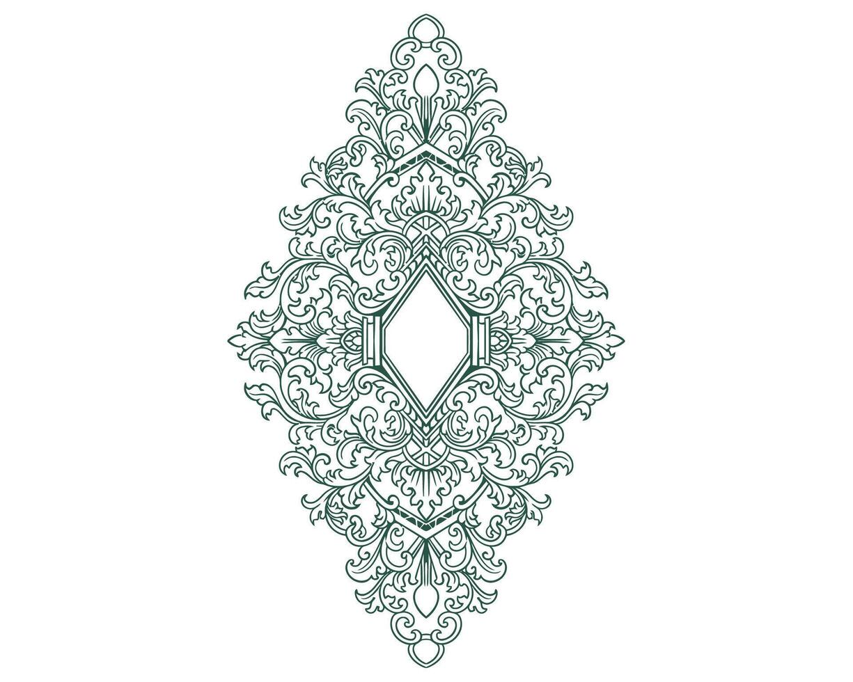Floral Ornament Element vector