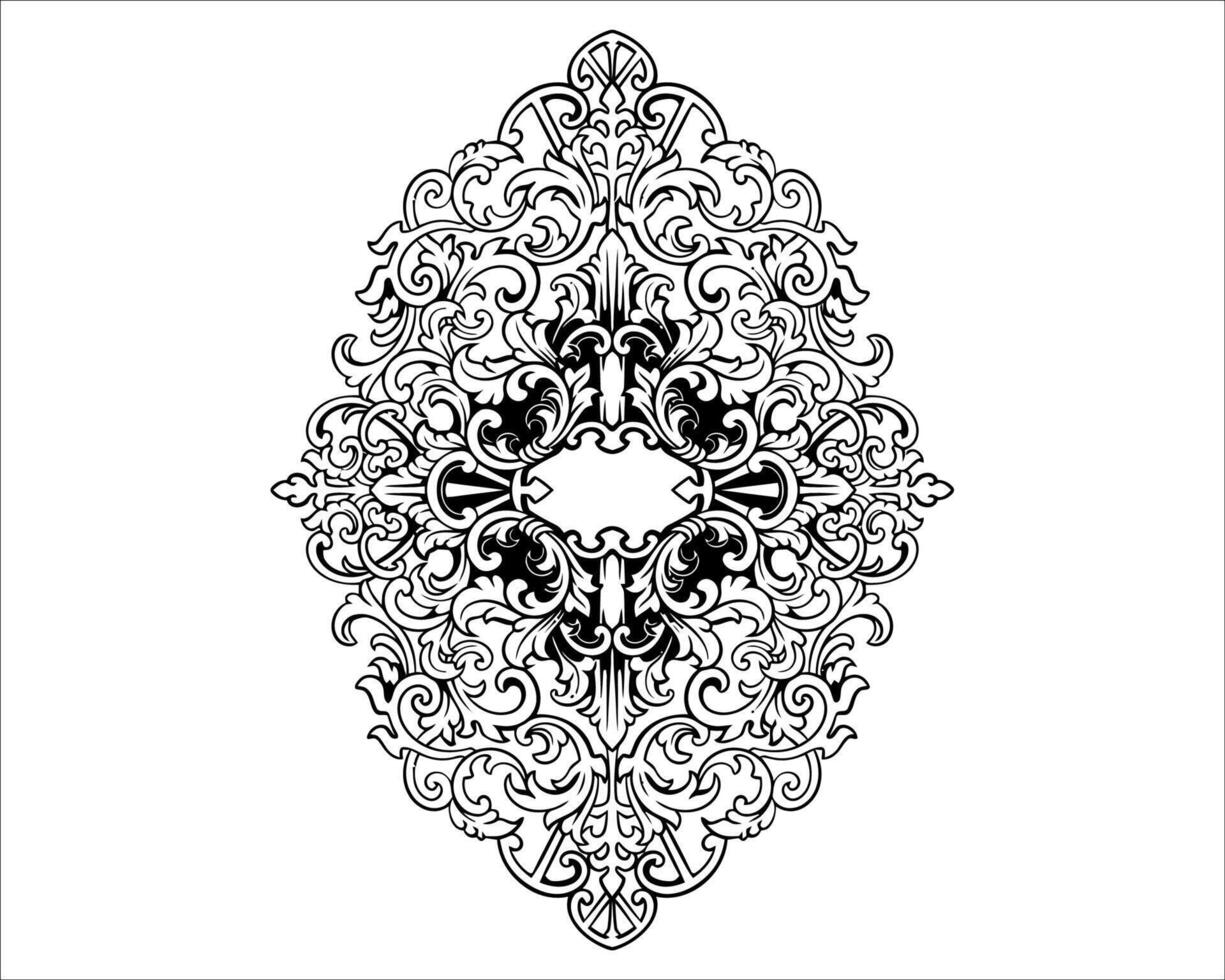 Floral Ornament Element vector