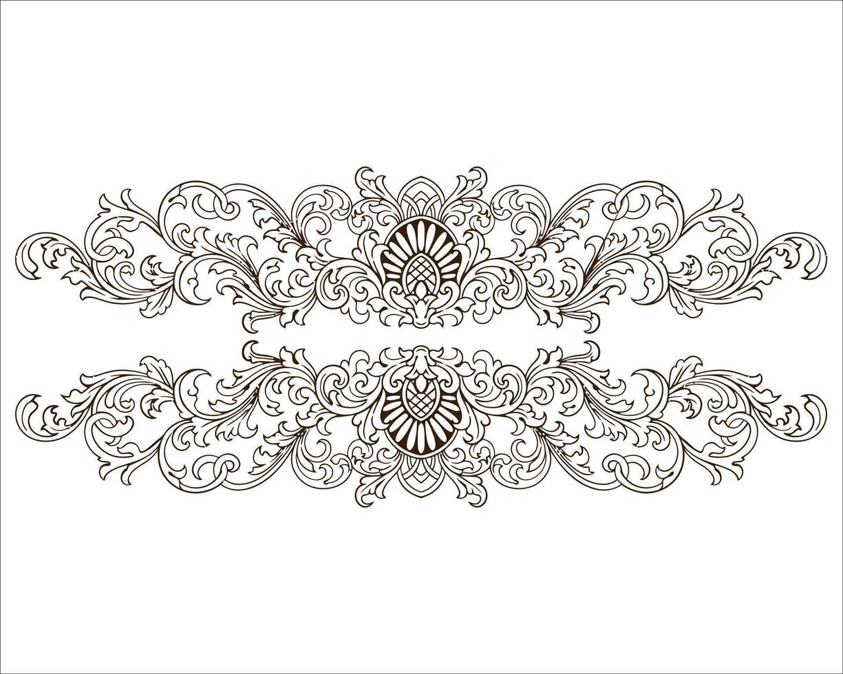 Floral Ornament Element vector