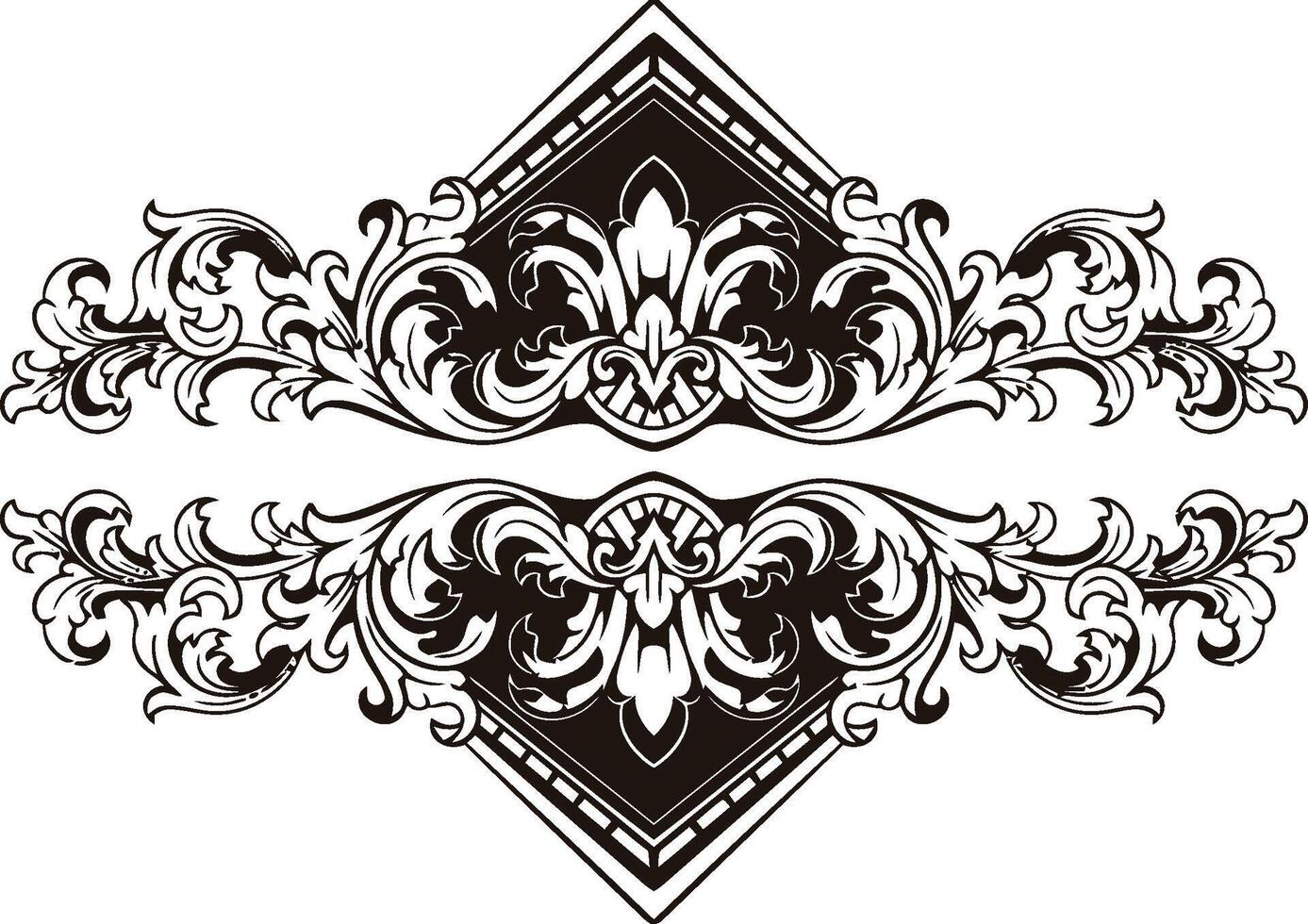 Floral Ornament Element vector