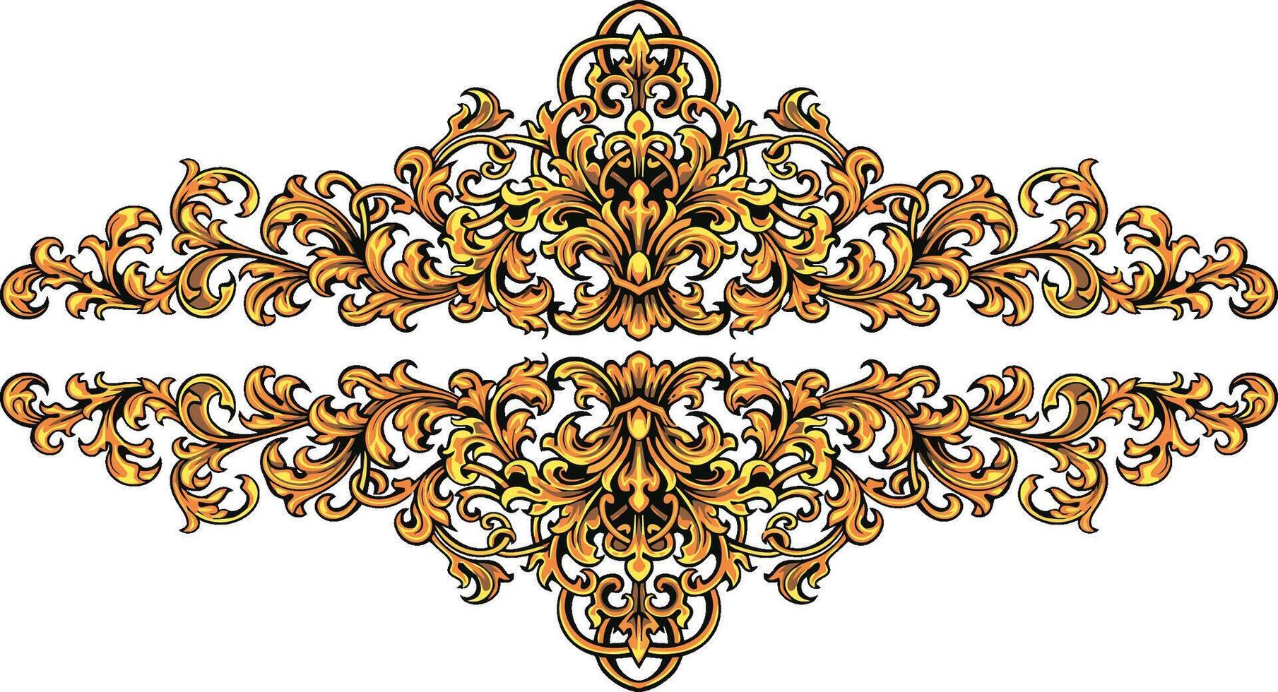 Floral Ornament Element vector