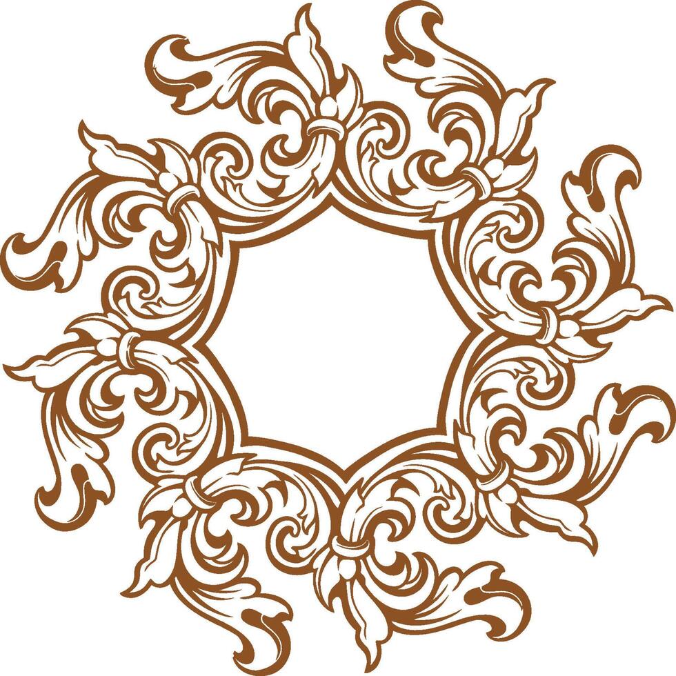 Floral Ornament Element vector