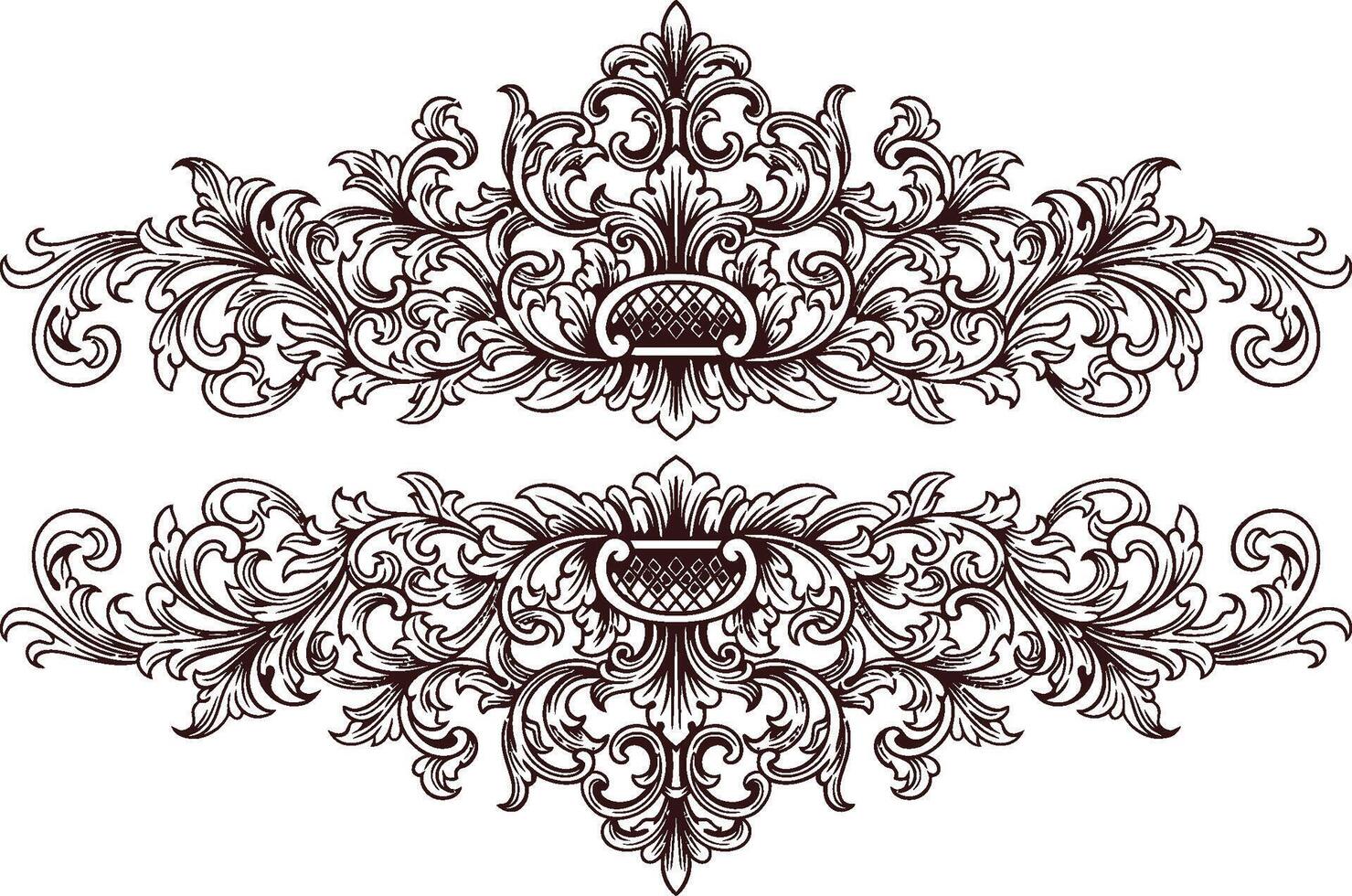 Floral Ornament Element vector