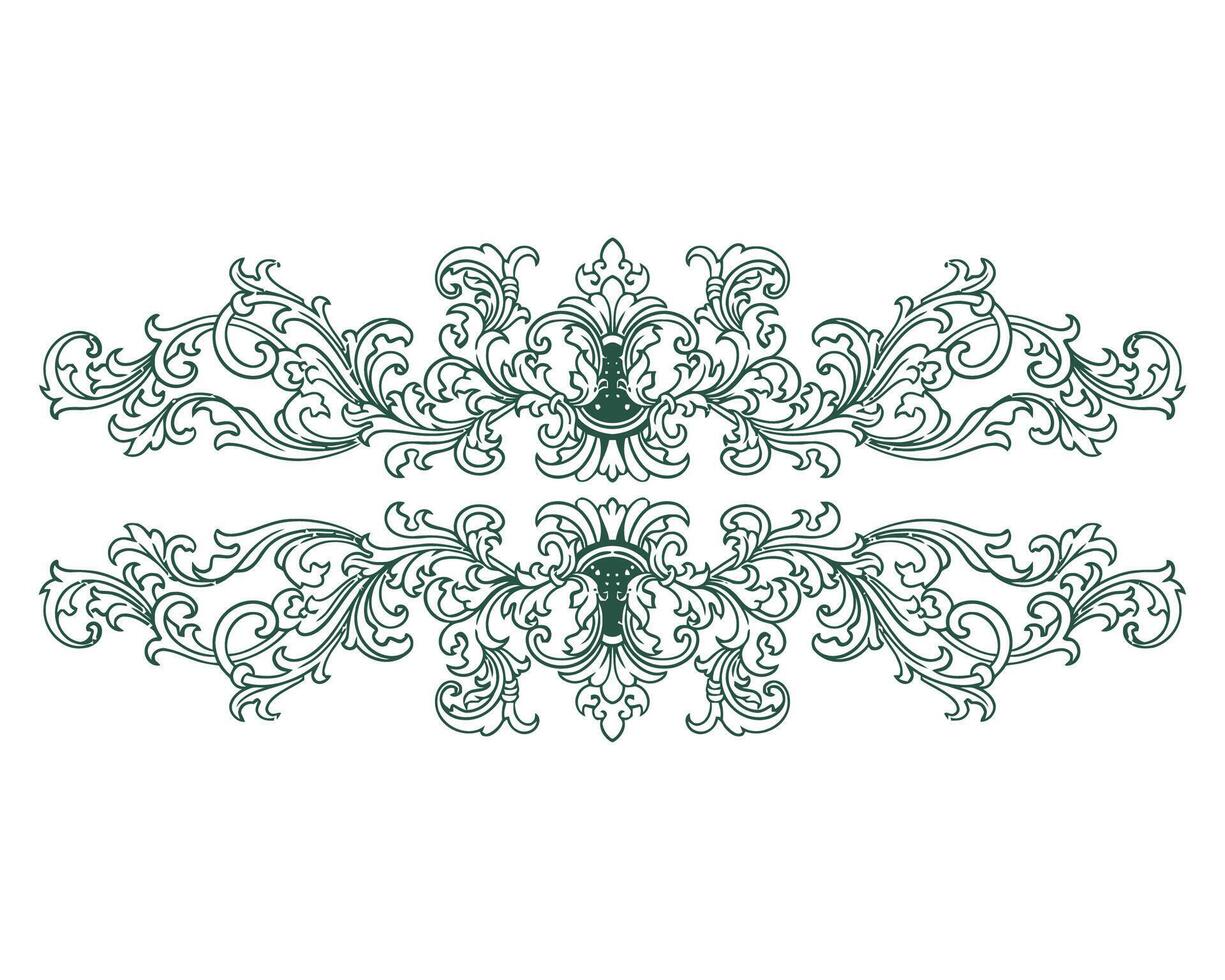 Floral Ornament Element vector