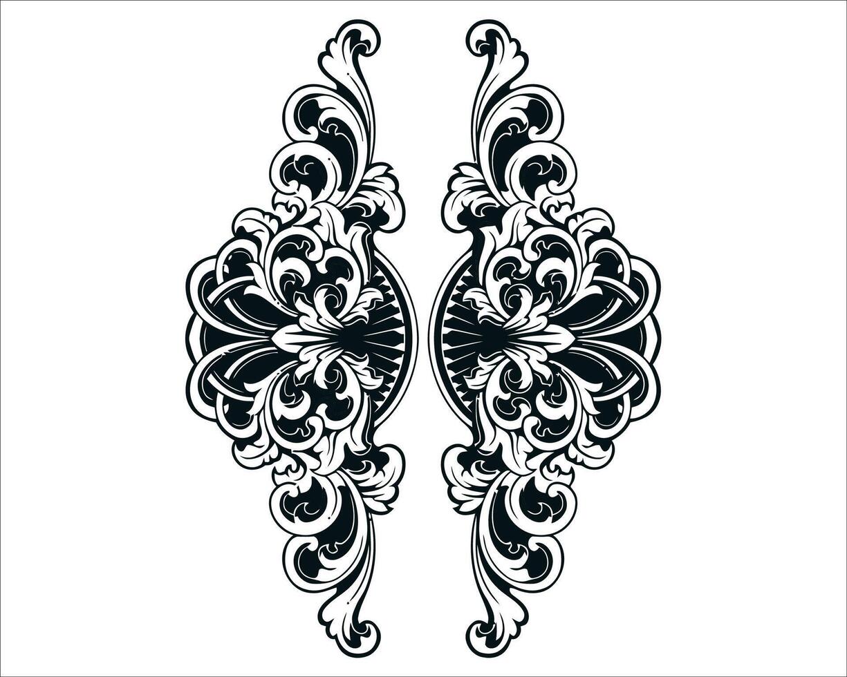 Floral Ornament Element vector