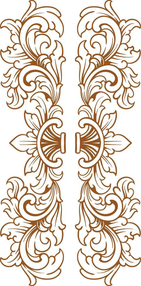 Floral Ornament Element vector