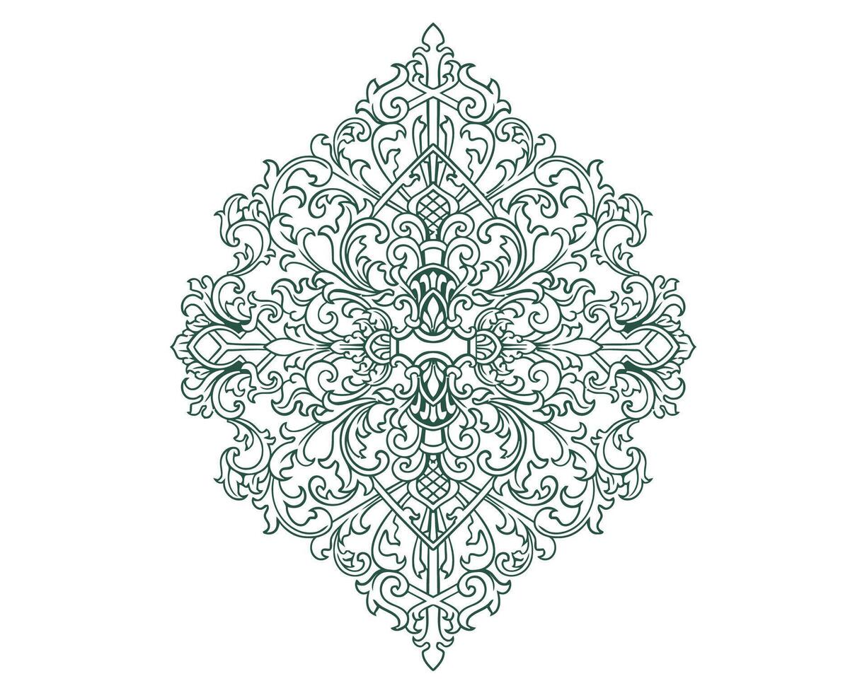 Floral Ornament Element vector