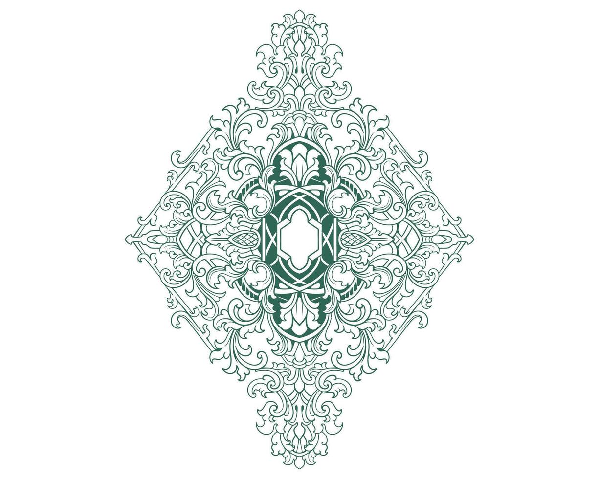 Floral Ornament Element vector