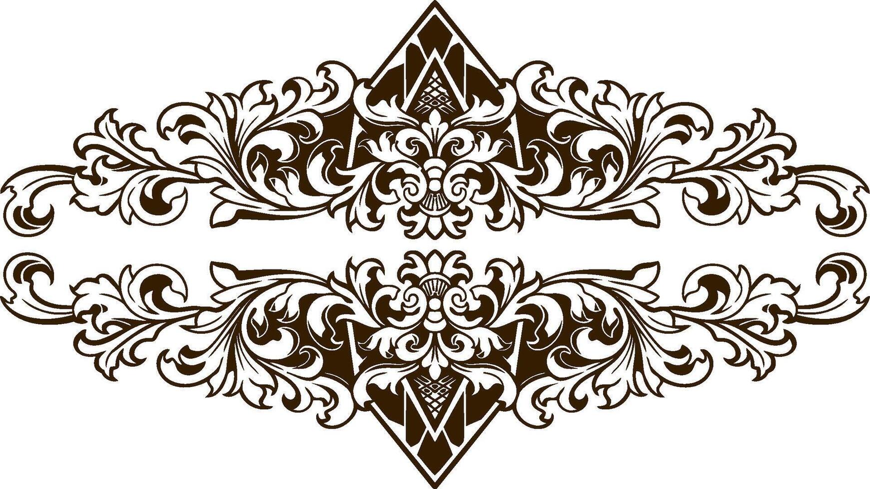 Floral Ornament Element vector