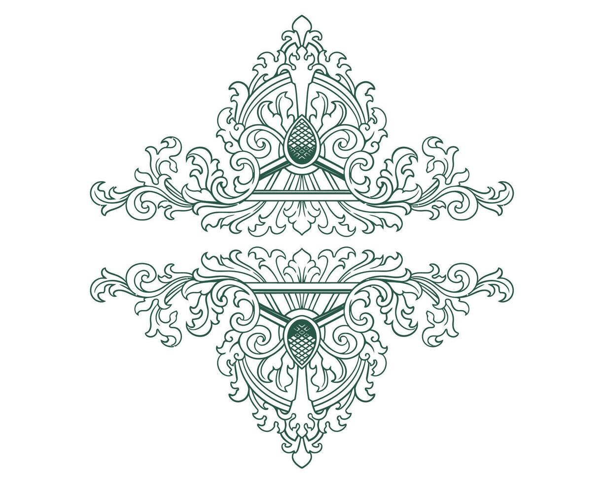 Floral Ornament Element vector