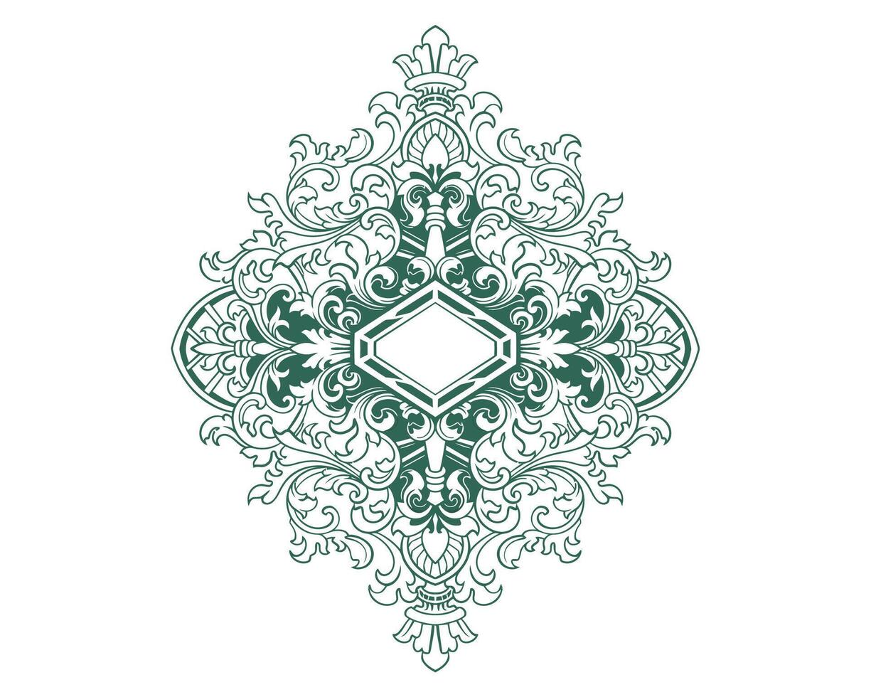 Floral Ornament Element vector