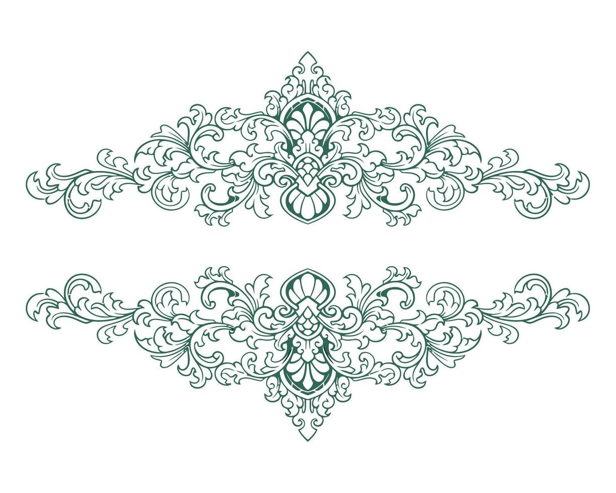 Floral Ornament Element vector