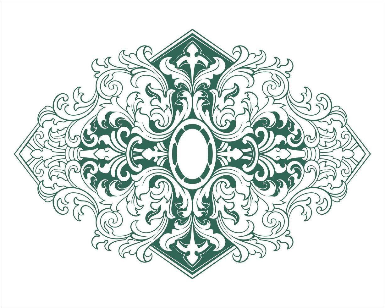 Floral Ornament Element vector