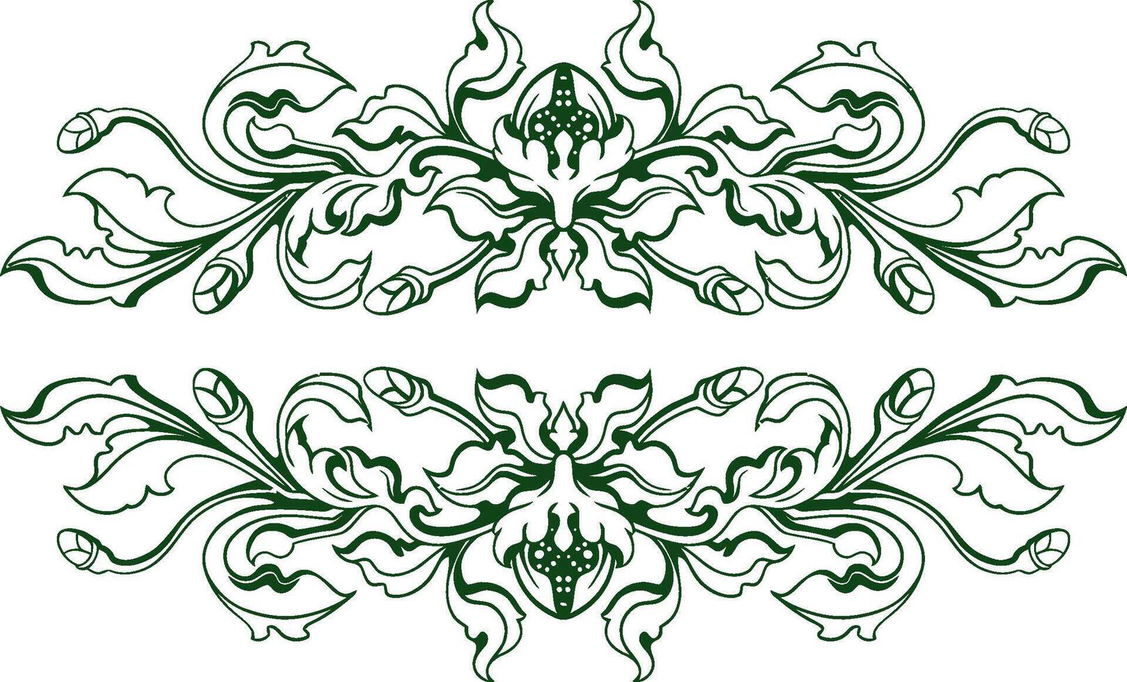 Floral Ornament Element vector