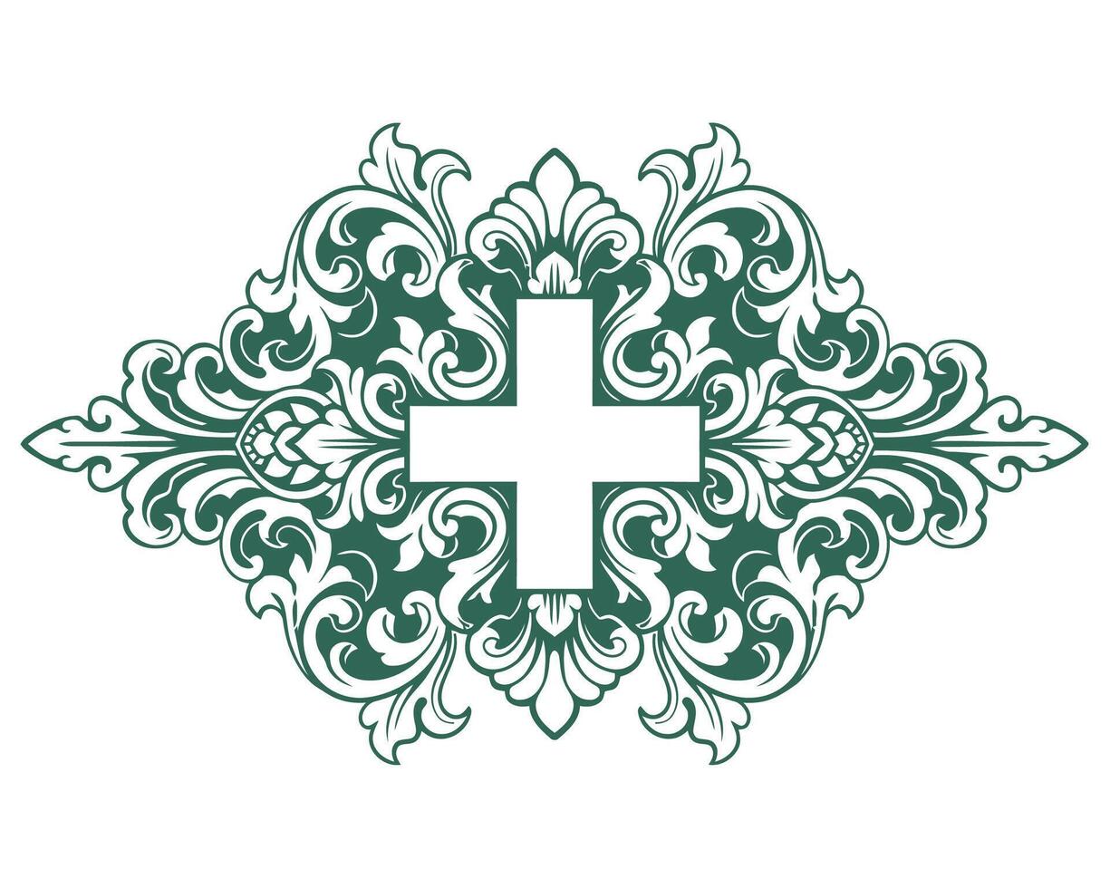 Floral Ornament Element vector