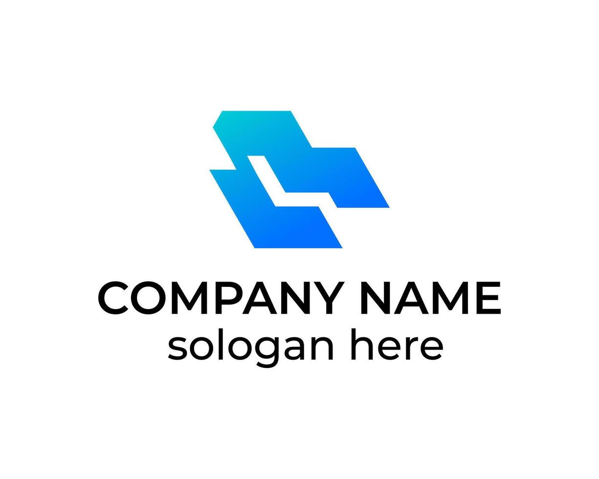 Modern LB logomark for company vector