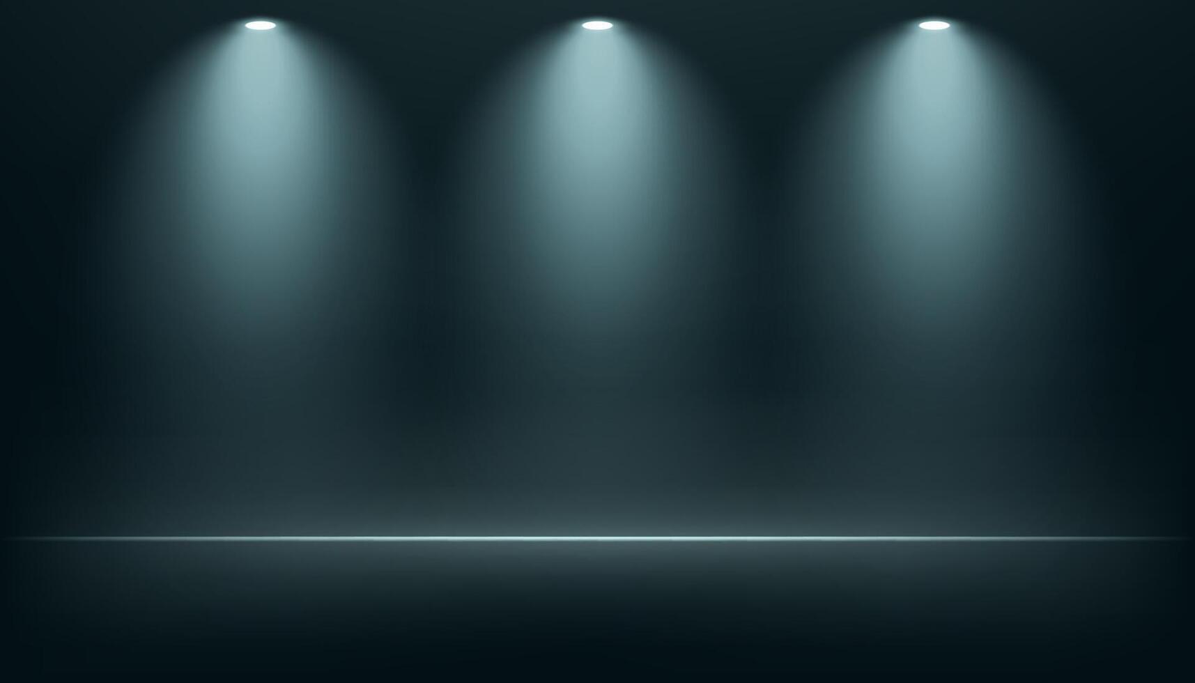Empty black and gray studio room background. Dark background. Space for selling products on the website. Empty room with spotlight effect. illustration. vector