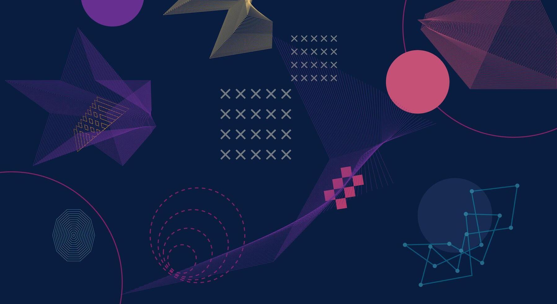 Abstract wireframe background, Creative wallpaper vector