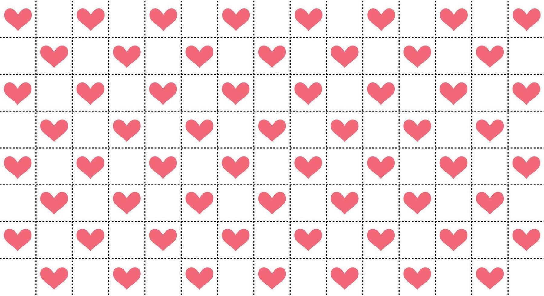 Patterns Of Valentine's Day vector