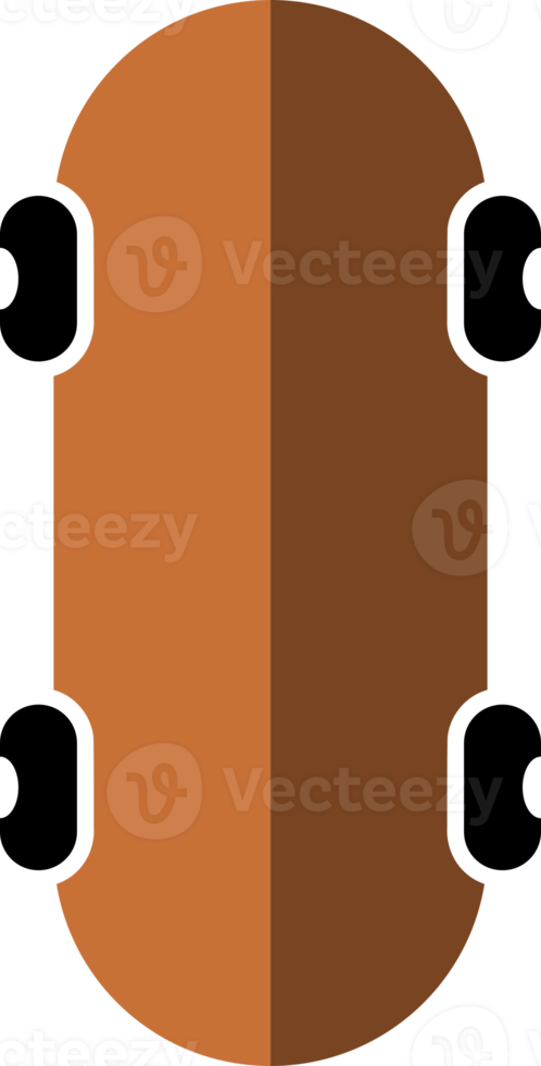 Skateboard sport icon png