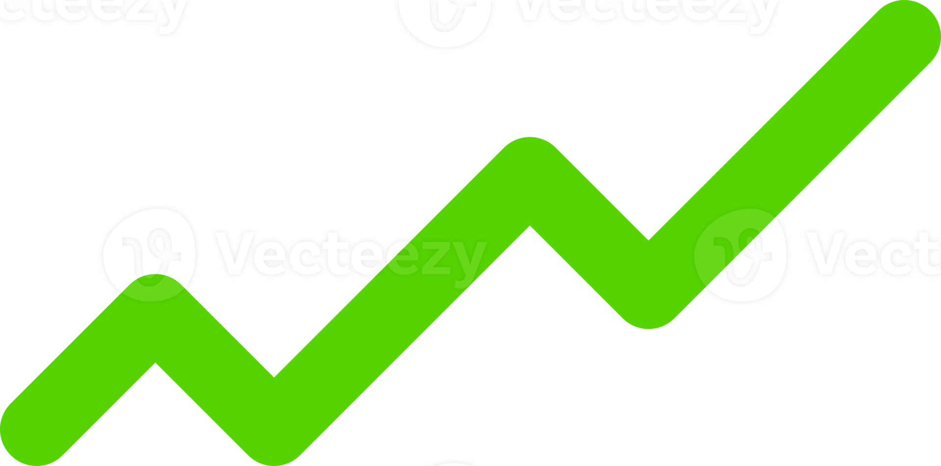 Line graph business icon png