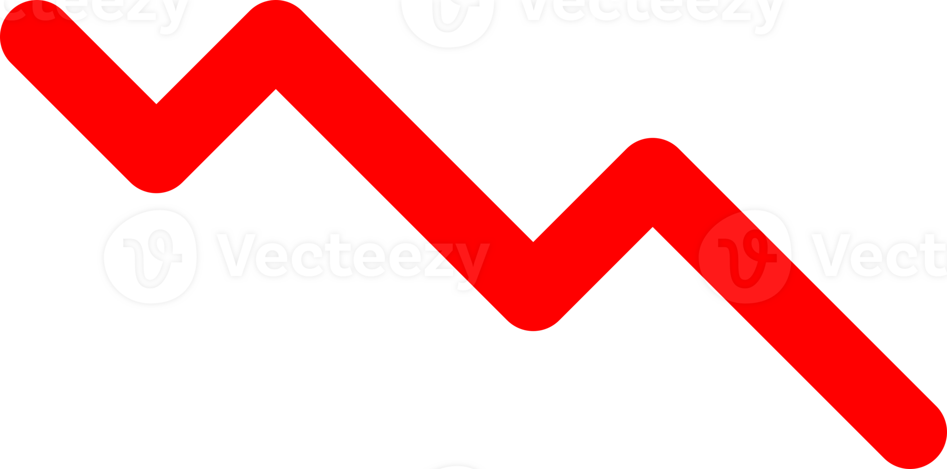 Line graph business icon png