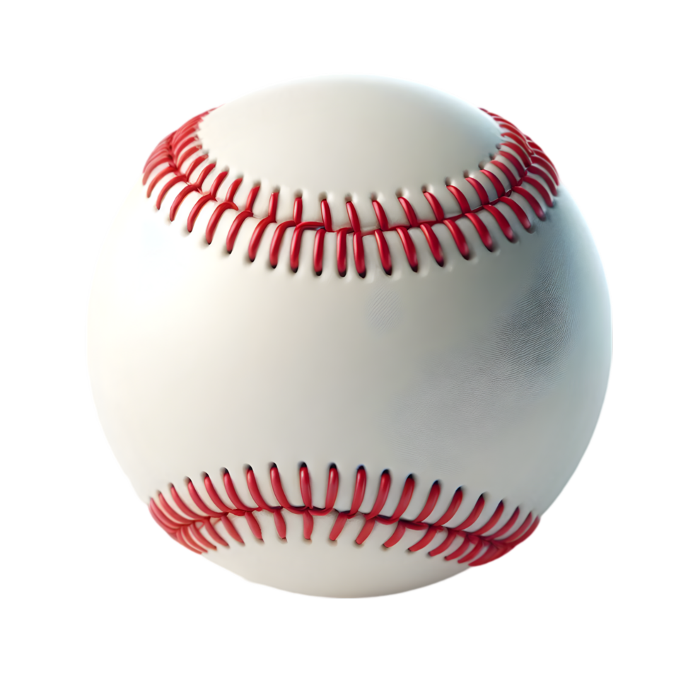 Baseball ball on transparent background png