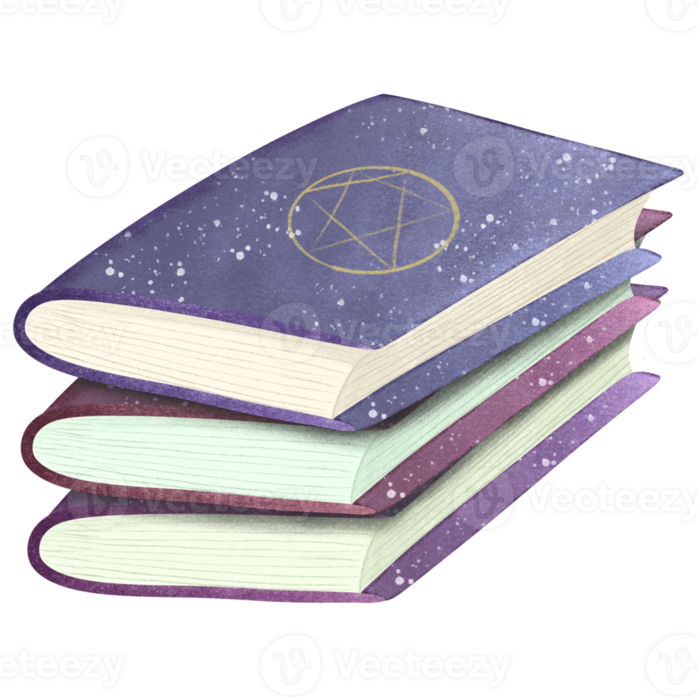 Set of witchcraft items. Collection of witchy magic equipment. Set of hand drawn illustrations. Halloween, Ghosts, potion, cat, hat, spider, web, grave. png