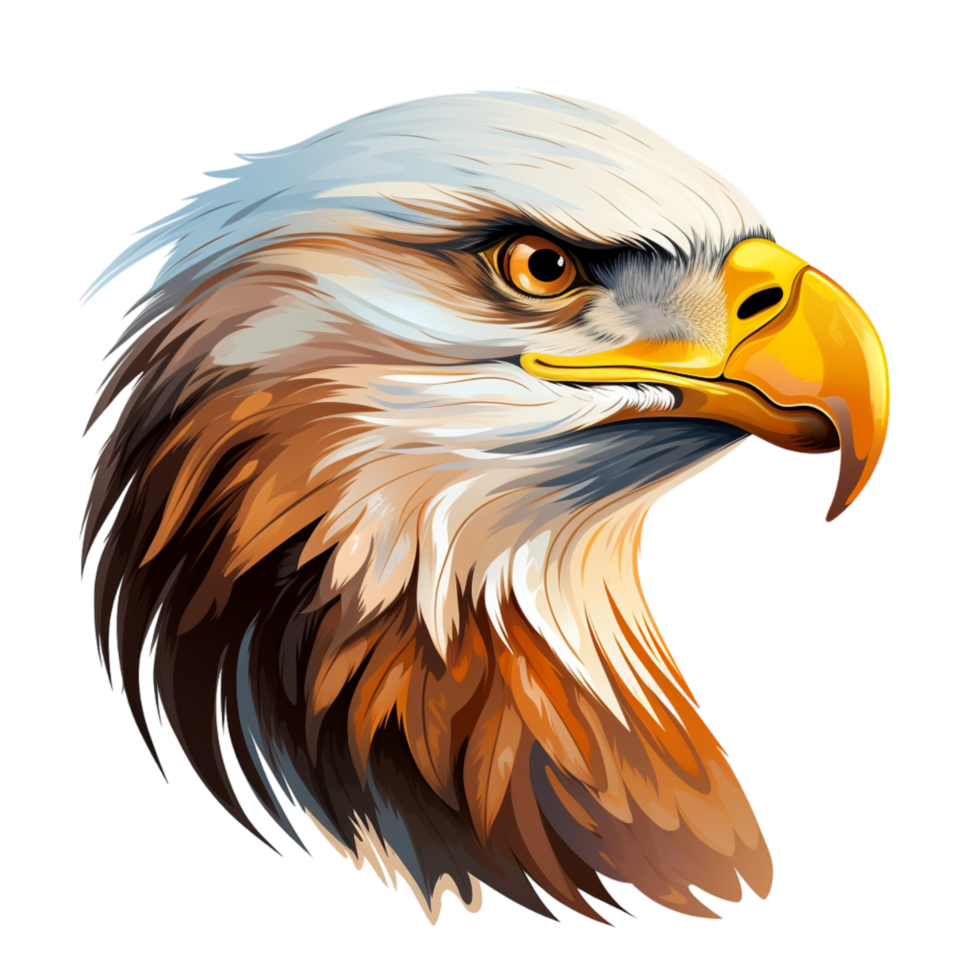 Generated Ai Beautiful Eagle png