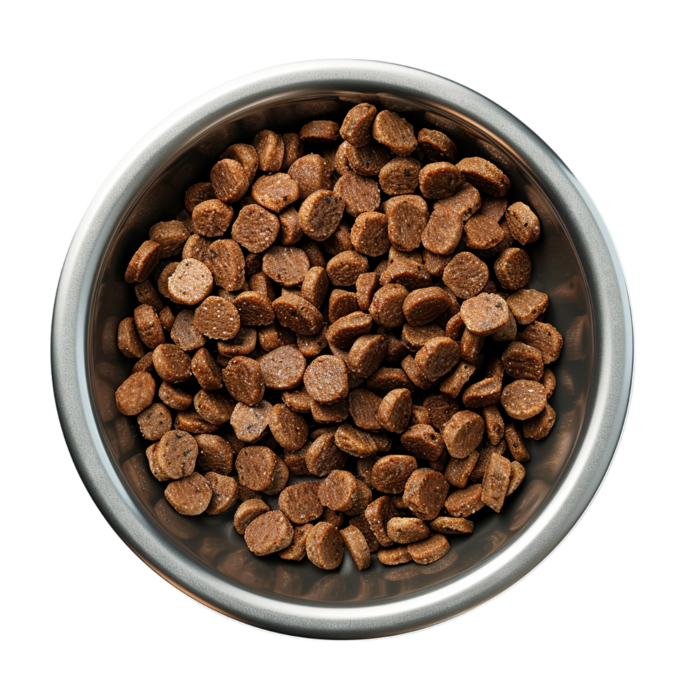 Generated Ai Pet bowl for food and drink accessories png