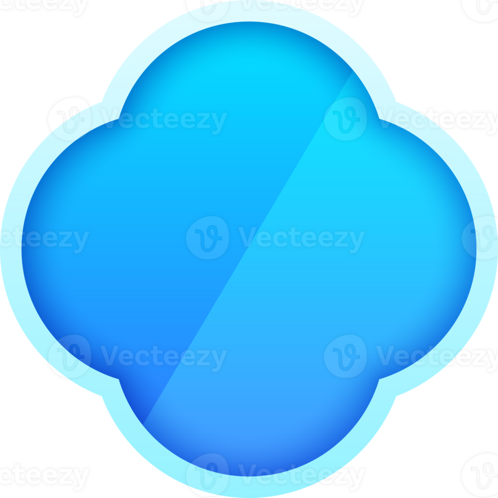 Trendy blue buttons for websites, apps, and user interfaces. Blue Button png