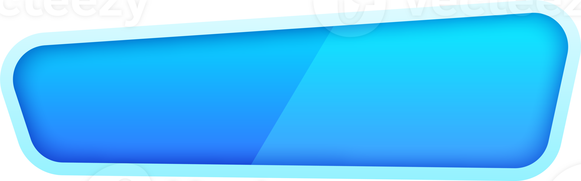Trendy blue buttons for websites, apps, and user interfaces. Blue Button png