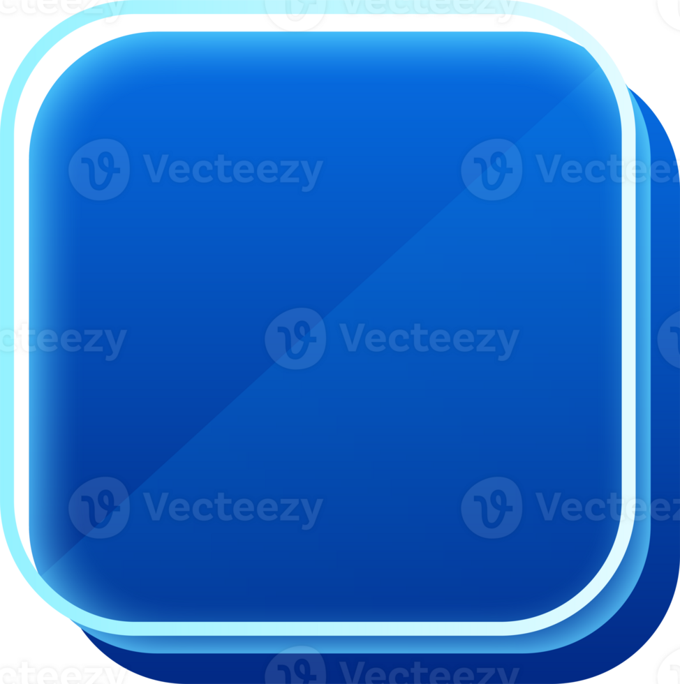 Blue Button. Blue Web Button. Technology Button png