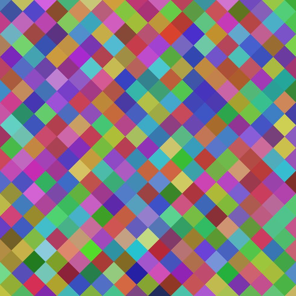 Multi Colored Pixel Pattern Background vector