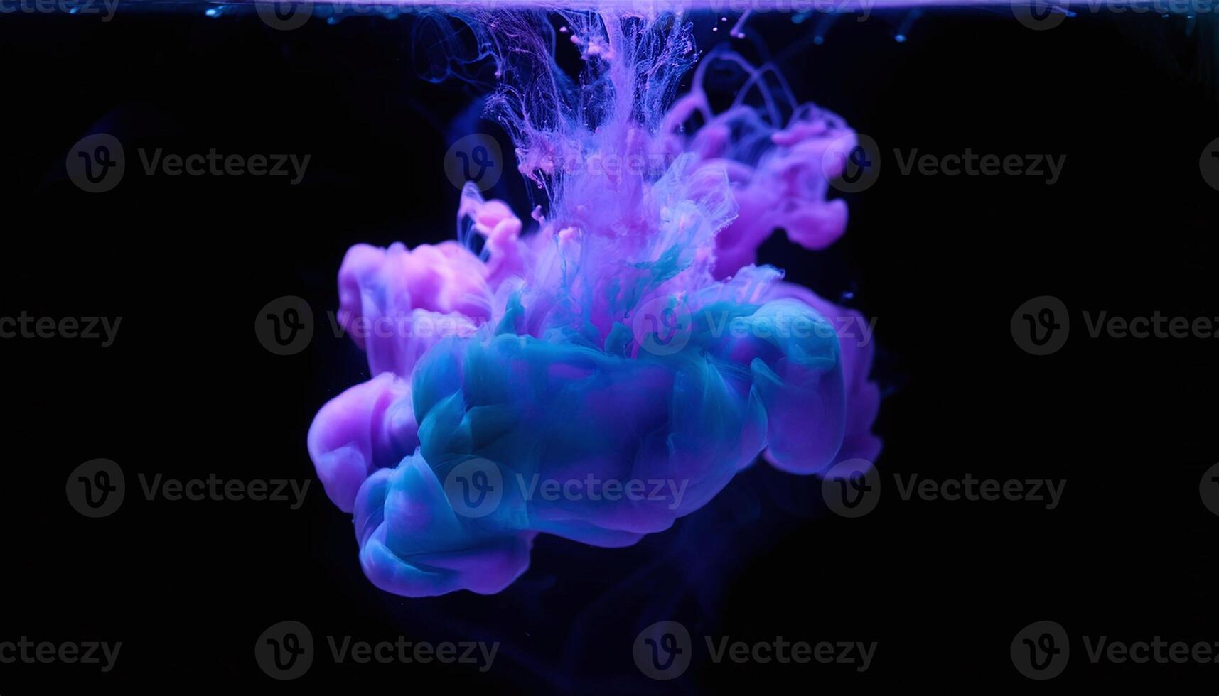 abstract ink flow in water wallpaper photo