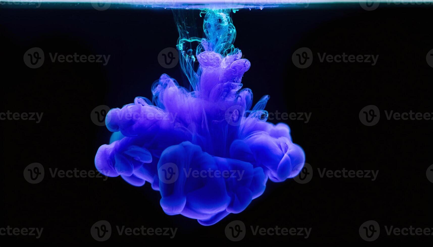 abstract ink flow in water wallpaper photo