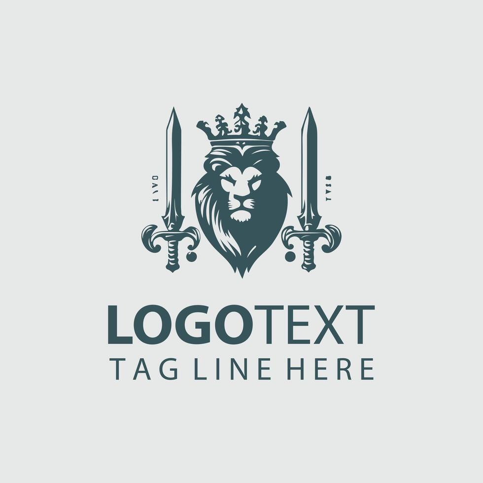 Luxury Lion Illustrations vector