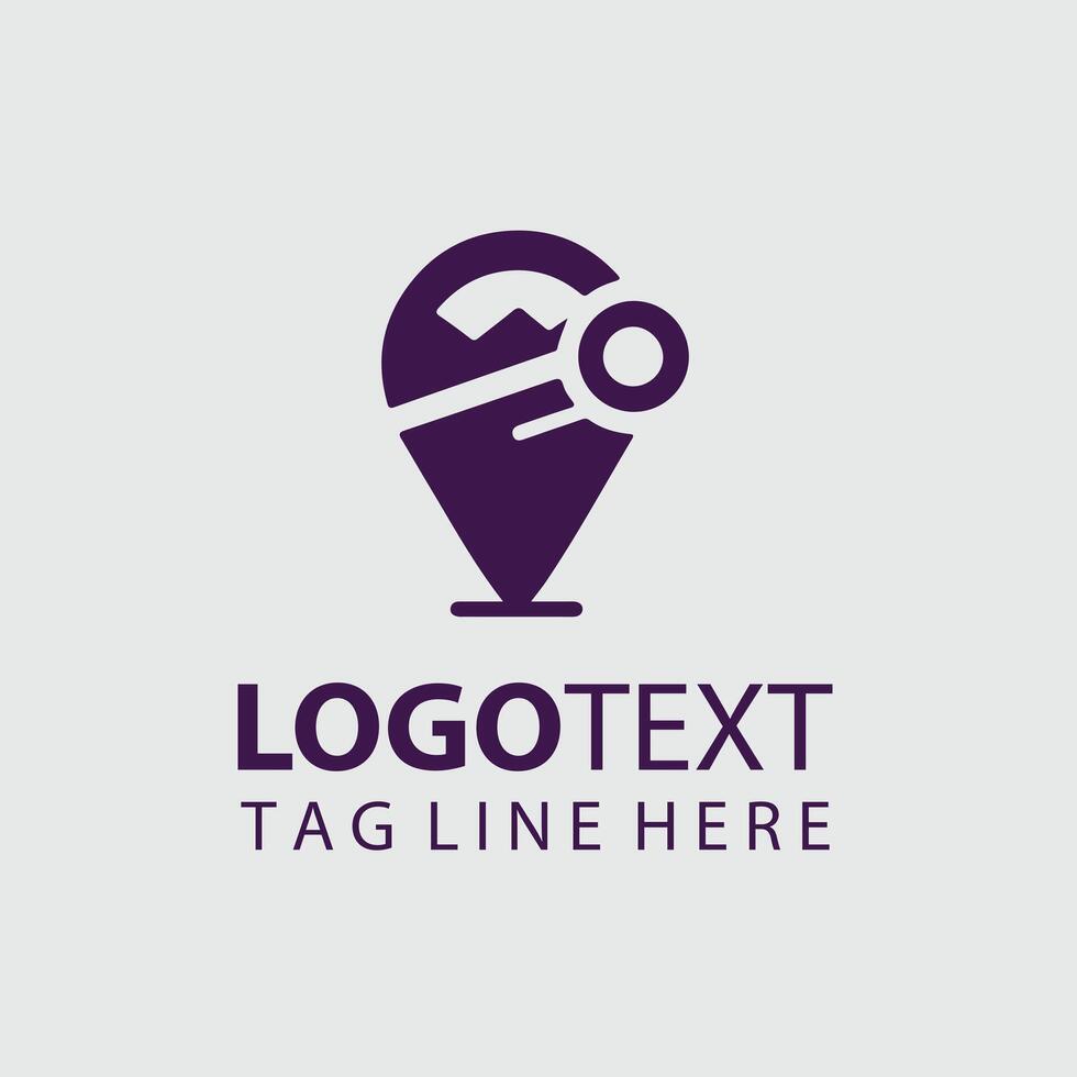 Location Logo Illustrations vector