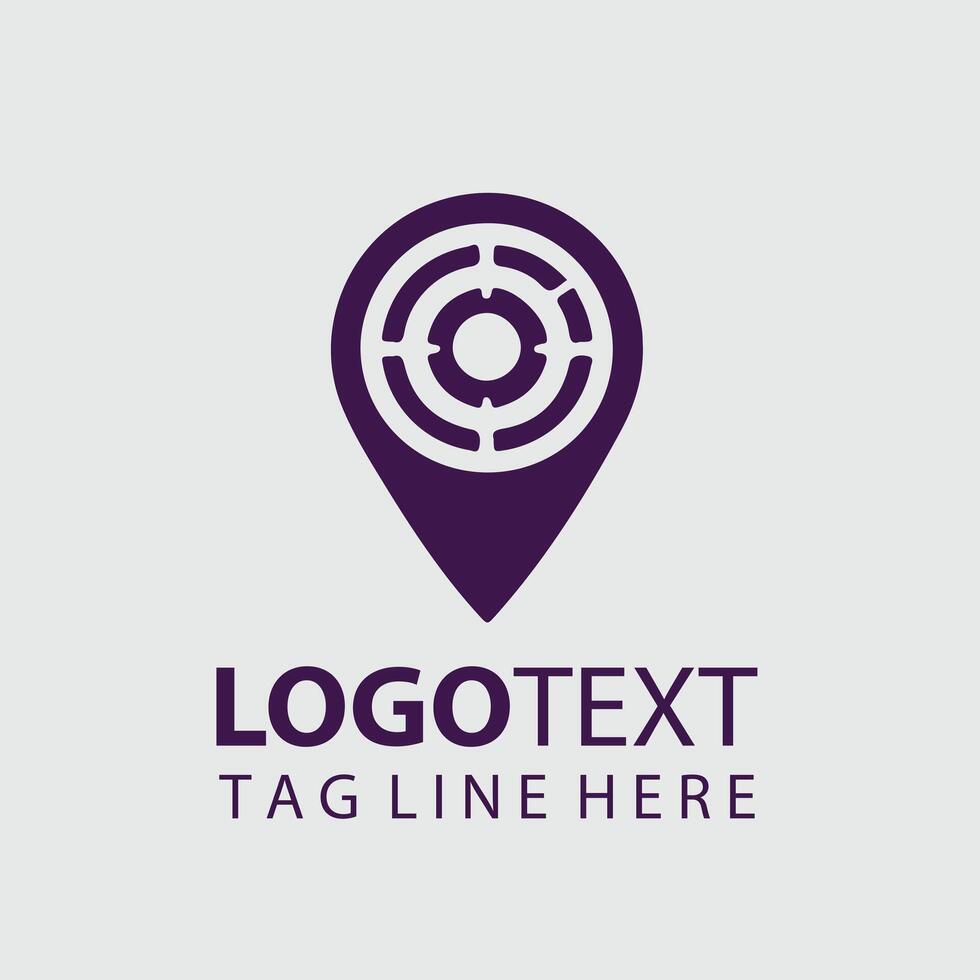 Location Logo Illustrations vector