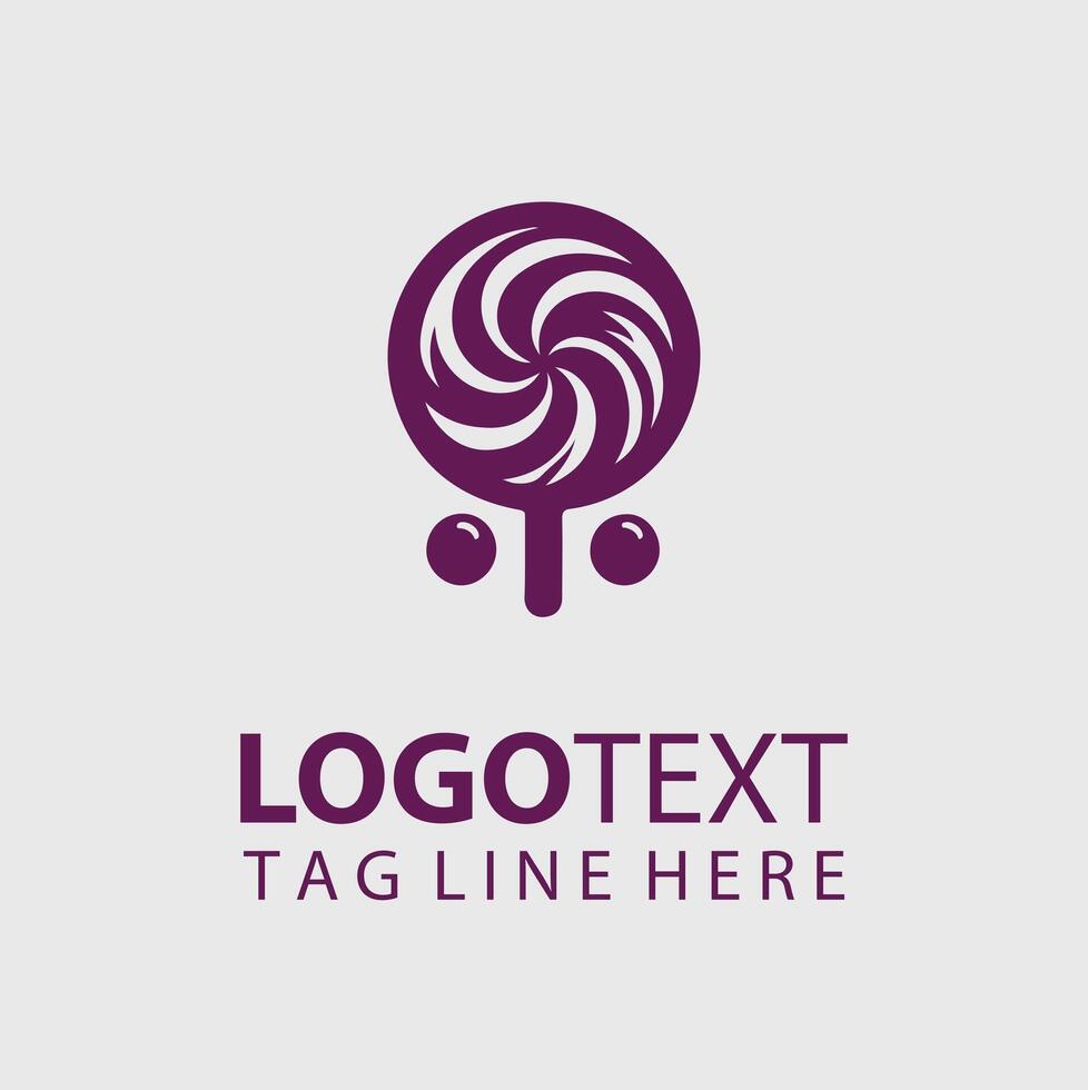 Lollipop Logo Illustrations vector