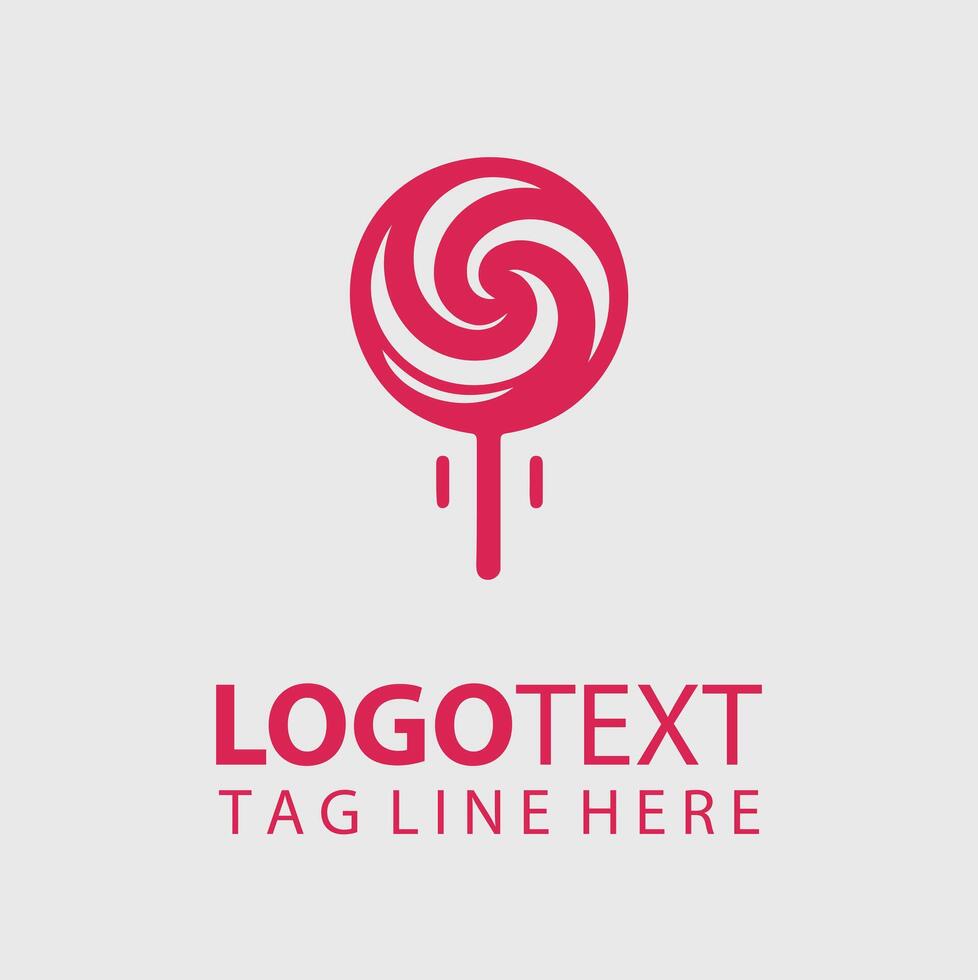Lollipop Logo Illustrations vector