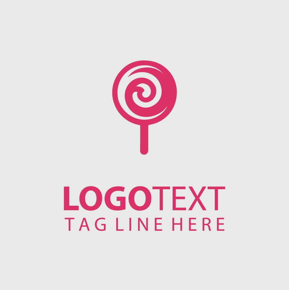 Lollipop Logo Illustrations vector