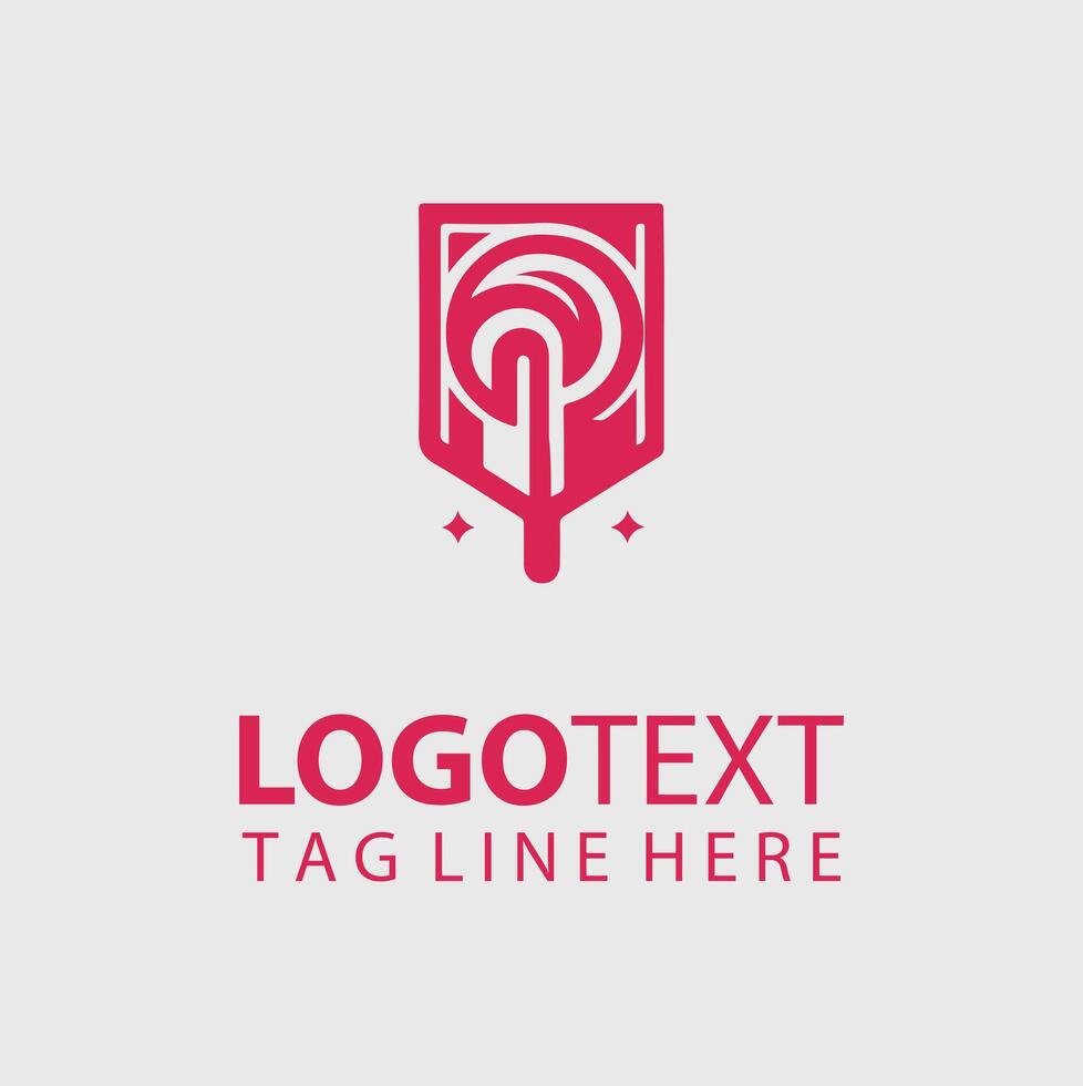 Lollipop Logo Illustrations vector